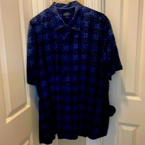 Men’s vintage Nat Nast 100% silk camp shirt in Excellent condition, rare XXL.